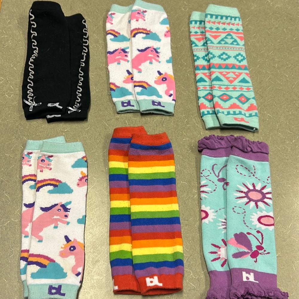 Baby leggings, 6 pairs